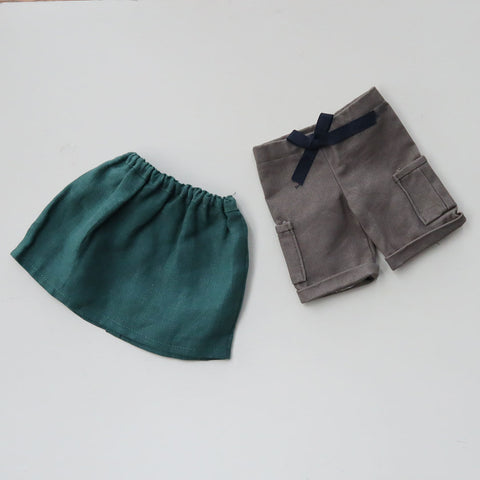 【材料セット】カーゴパンツとギャザースカート