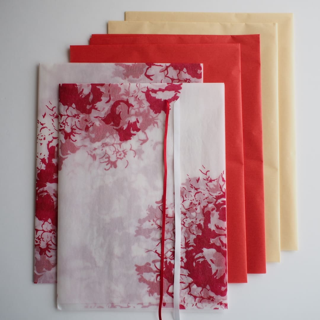 Gift Wrap Set（ラッピングペーパーセット） – the linen bird