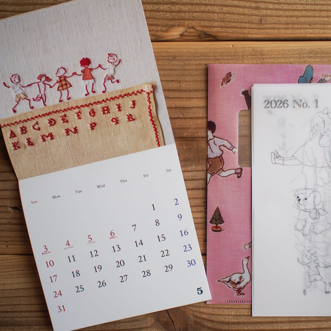 Jeu de Fils 2026 カレンダー – the linen bird