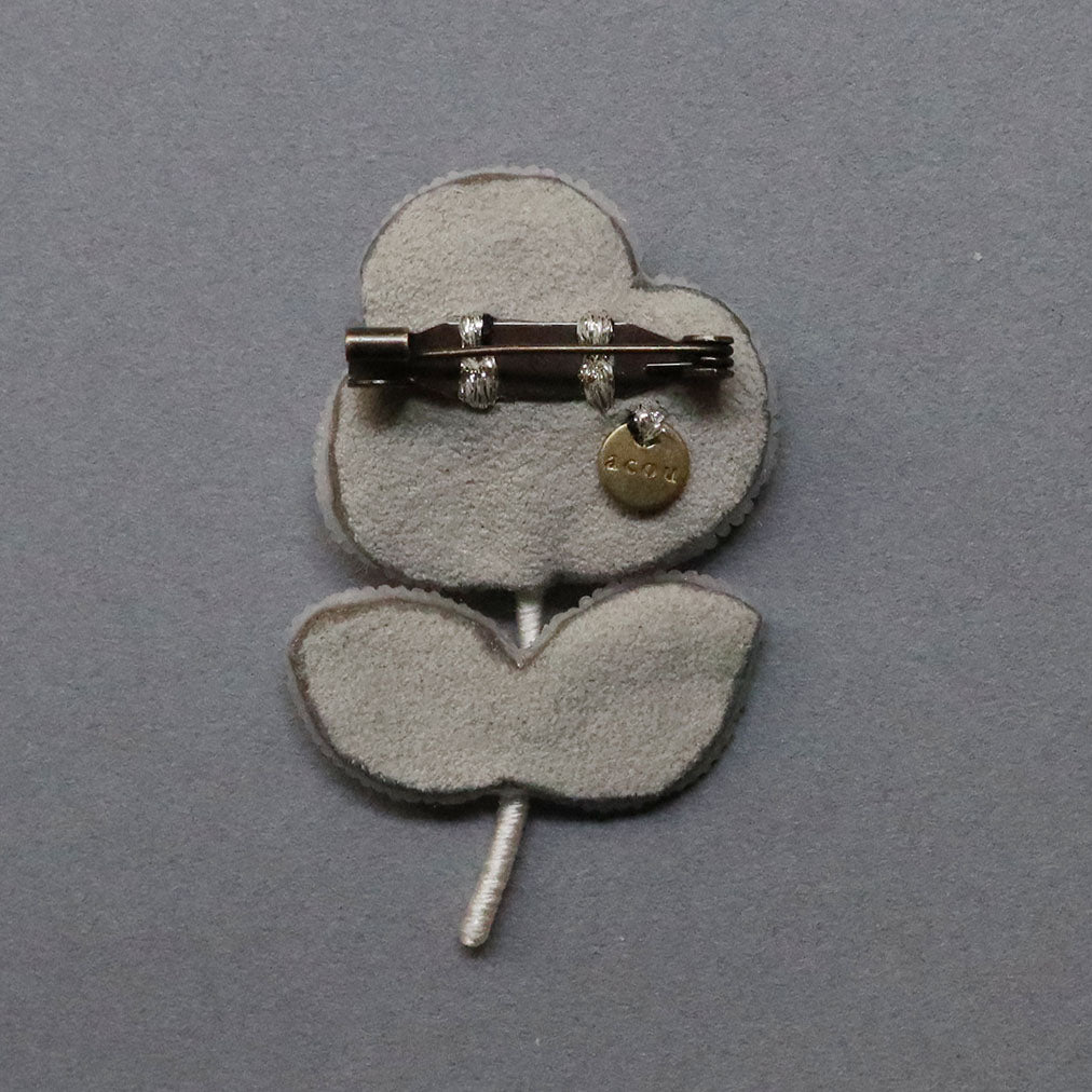 完成品》小林彩乃 ブローチ rose WH – the linen bird