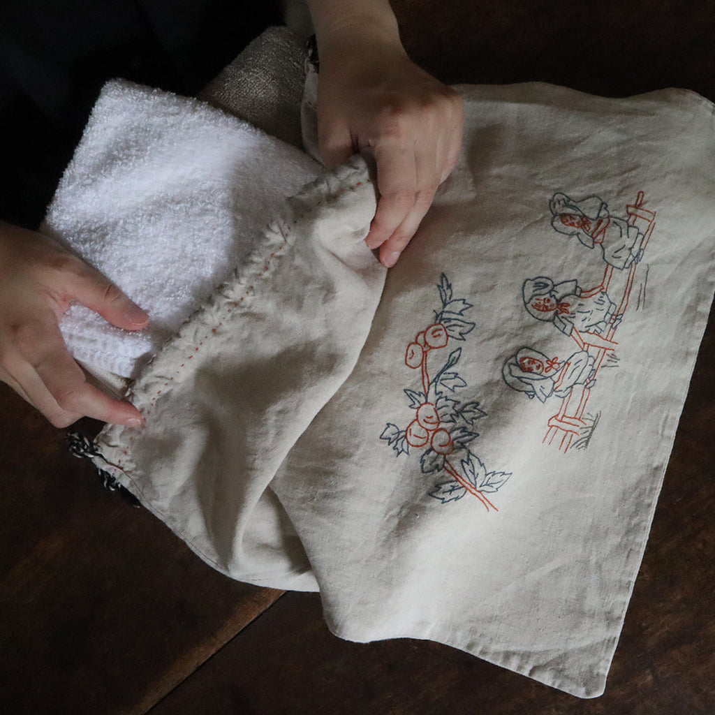 巾着に込められた、手づくりの記憶