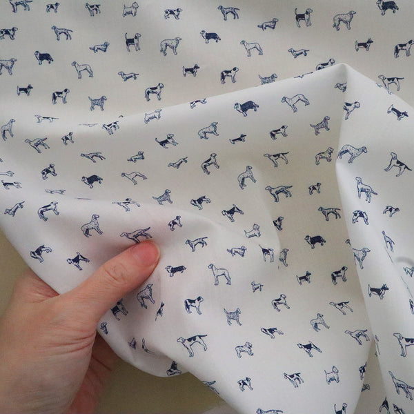 マンズ・ベスト・フレンド／ホワイト×ネイビー