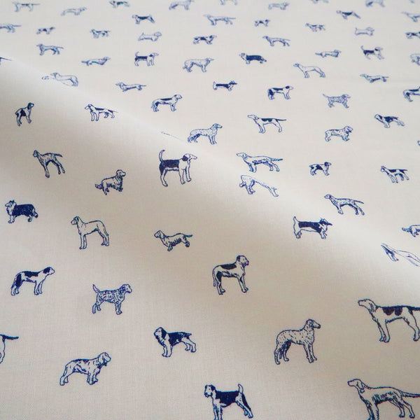 マンズ・ベスト・フレンド／ホワイト×ネイビー