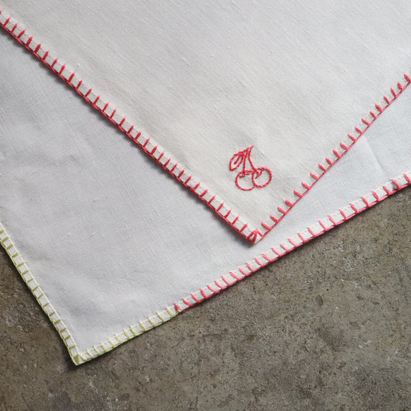 リネンハンカチ刺繍キット