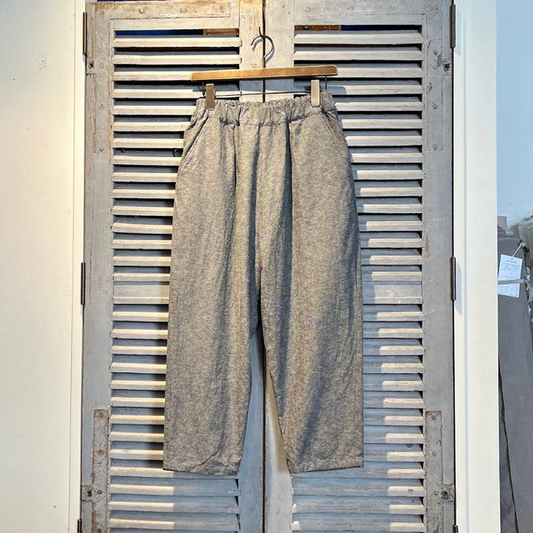 『ゆったりダボっとパンツ』コットンリネンライトキャンバス使用