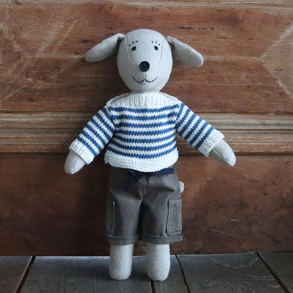 【材料セット　新作】クゥクゥ着せ替え　カーゴパンツとギャザースカート（コーデュロイ）