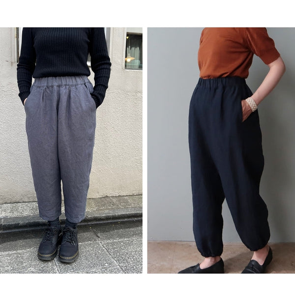 『ゆったりダボっとパンツ』・『ギャザーパンツ』