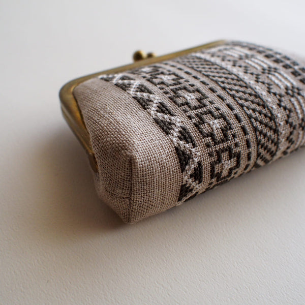 エジングパターンのがま口キット